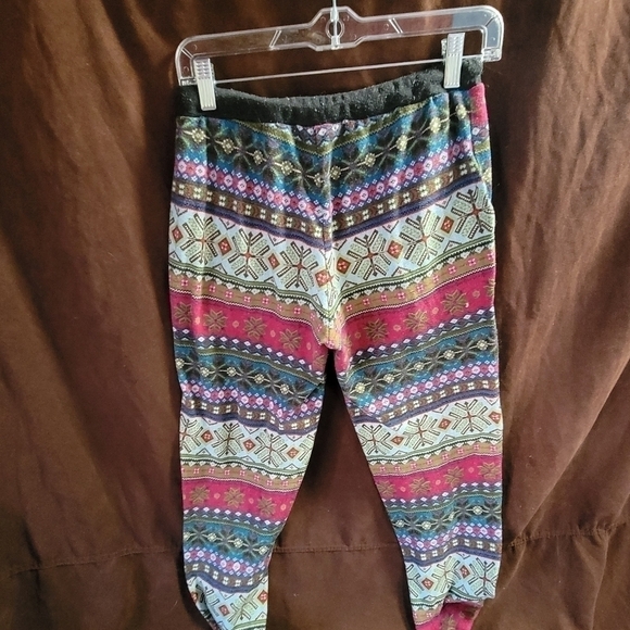 Pink Republic lounge / pj pants Multicolored purple, blue, pink etc. Size Medium - Picture 7 of 8